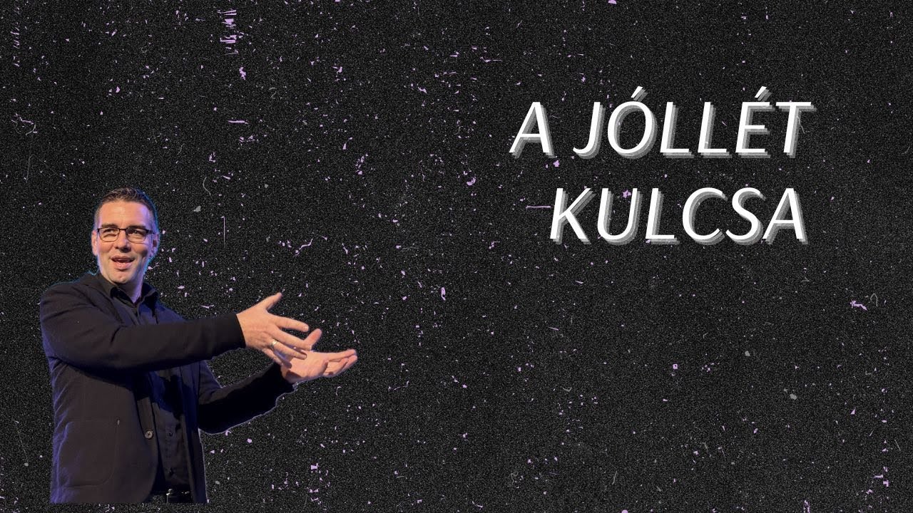 Szilágyi Zsolt   A jóllét kulcsa