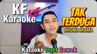 TAK TERDUGA - RHOMA IRAMA (Karaoke Tanpa Vokal Cewek) HD Audio Jernih