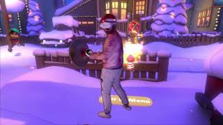 Oculus Quest 2 - Mixed Reality with LIV - Merry Snowballs VR(Christmas)