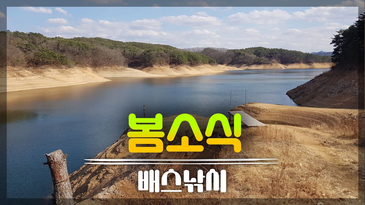 거친 바람과 함께 안동호 배스 낚시 🌟런커 Bass Fishing Pesca バス釣り 런커