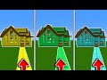 فلم ماين كرافت لا تختار البيت الخطأ دايموند وقولد وايمرلد  