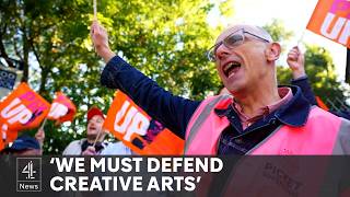 Collapse in those studying creative courses amid UK arts funding cuts
