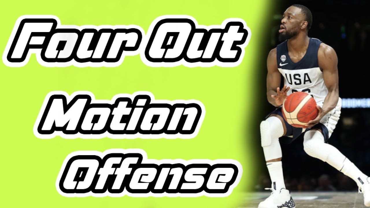 4 Out Basketball Motion Offense Plays YouTube