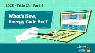 Small Bite Whats New, Energy Code Ace?