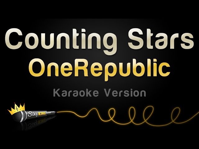 OneRepublic - Counting Stars (Karaoke Version) class=