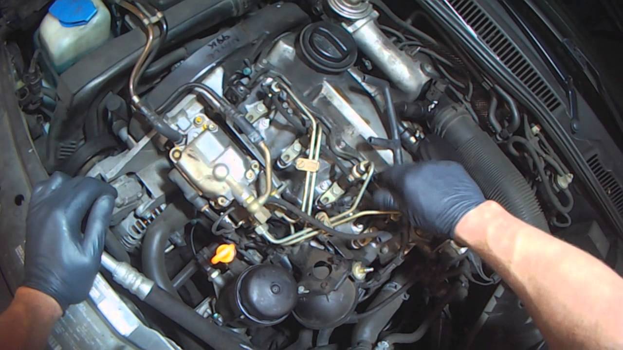 VW A4: ALH TDI Glow Plug Circuit Malfunction code - YouTube 2014 vw beetle fuse box diagram 