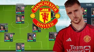 DLS19 Manchester United FC 23/24 Season Team (with Mason Mount) Dream League Soccer 2019