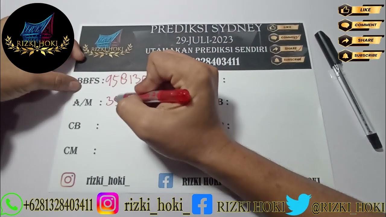 PREDIKSI ANGKA SYDNEY 29 JULI 2023 || ANGKA JITU SYDNEY HARI INI