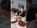 My husband enjoyed the meal all to himself while my son and I were out.