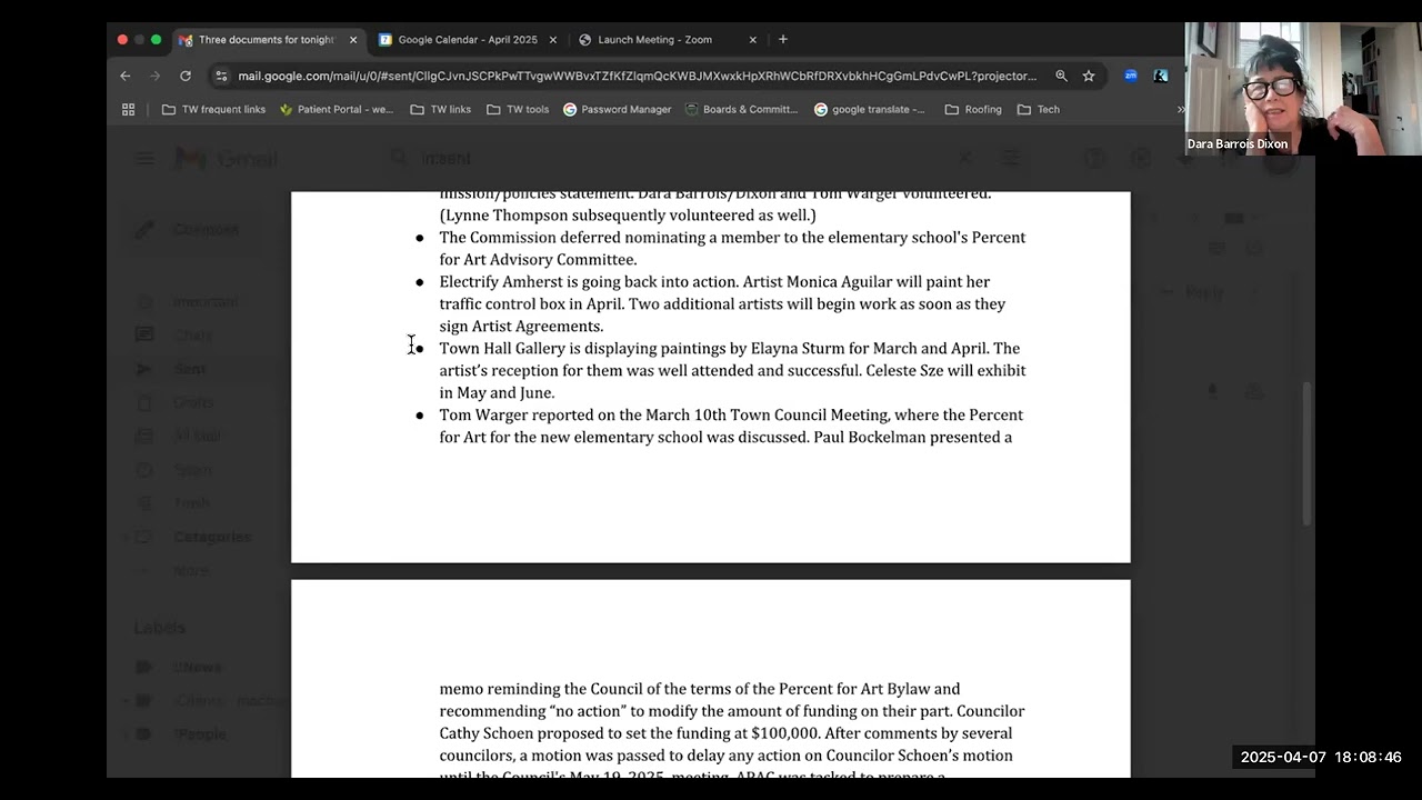 Amherst Public Art Commission Apr 7, 2024