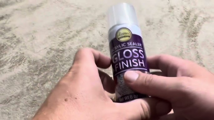 Art Product Review - Aleene's Super Gloss Spray Finish 