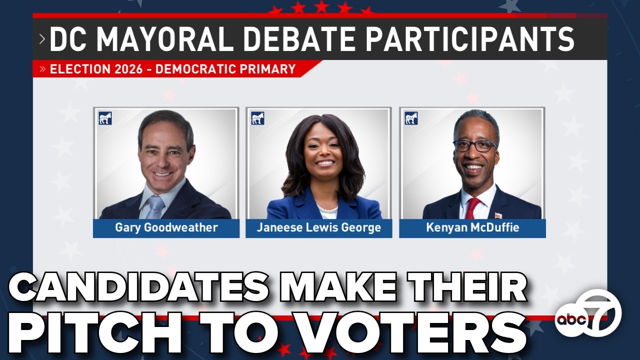 Marcus Goodwin Dc DC mayoral candidates make pitch to voters on safety, affordability ...