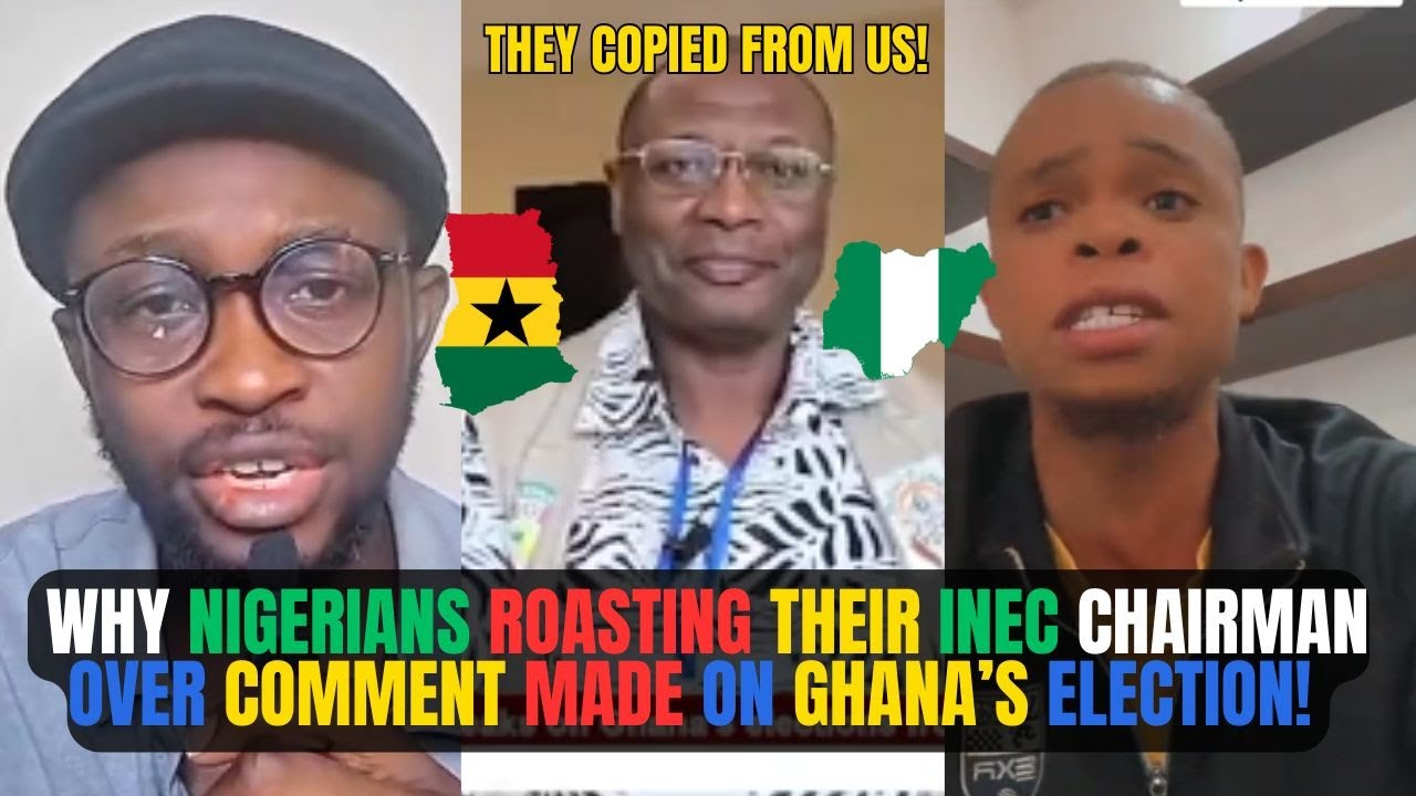 🇬🇭🇳🇬 WHY NIGERIANS ROASTING THEIR INEC CHAIRMAN OVER COMMENT MADE ON GHANA’S ELECTION || Kamma Dyn
