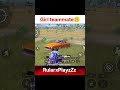 when I am playing with a girl teammate #jonathan #bgmi #trending