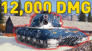 E 100 Crushes 12000 Dmg In World Of Tanks