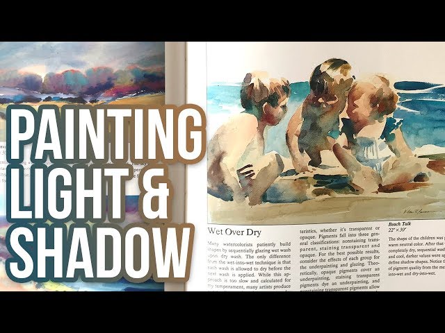 Painting Light and Shadow in Watercolor