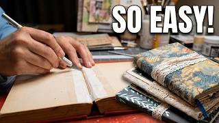 Lesson 1 - Making a Junk Journal Cover from an Old Book