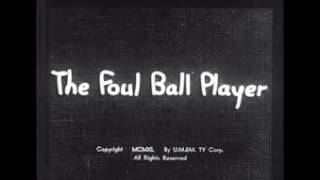 "THE FOUL BALL PLAYER (1940) ⚾💥 Baseball's Most HILARIOUS Cartoon Meltdown!"