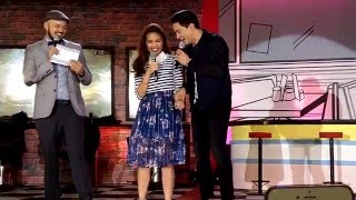 Maine Mendoza and Alden Richards Kilig Moments at Bench Launch