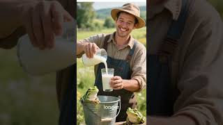 They put frogs in the milk! #weirdinaflash #facts #historyfacts