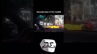 Trolling Rich Boys With F1 Exhaust Mercedes S600 V12