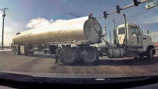 CAR VS TANKER TRUCK CRASH CAUGHT ON DASH CAM | DASHCAM STORIES 103