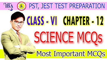 PST JEST Preparation | General Science MCQs Class 6 | Chapter 12 Space and Satellites | STBB Science
