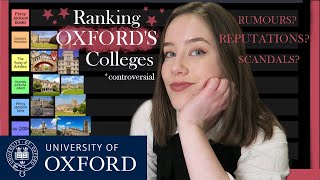 ranking Oxford University's colleges and bruising some egos at the same time :)