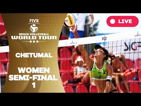 Chetumal 3 Star 2018 FIVB Beach Volleyball World Tour Women Semi Final 1