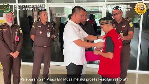 Kejaksaan Negeri OKU Timur, Hentikan Perkara Pencurian Melalui Restorative Justice