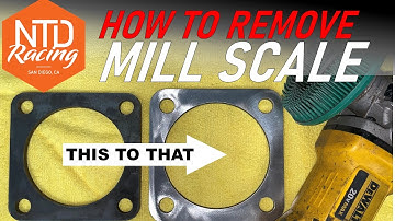 Use Vinegar to Remove Mill Scale
