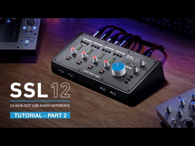 SSL 12 12-in/8-out USB audio interface - AWAVE