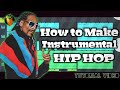 How to make Instrumental Hip hop | Fl Studio Mobile