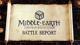 The Dark Riders vs Minas Tirith Middle Earth Strategy Battle Game Battle Report Ep 26