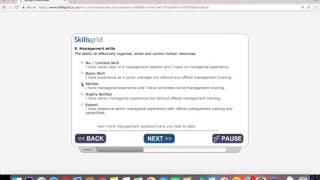 Skillsgrid Worksheet