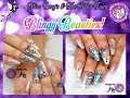 Acrylic Extensions - Salon Nails - Sculpted - Glitter & Bling