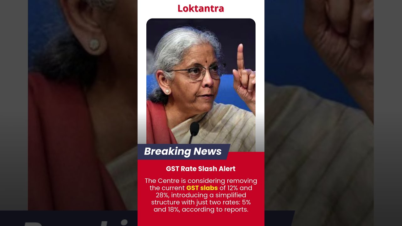 GST Rate Cut Centre May Replace 12 28 Slabs With 5 And 18 Gstnews