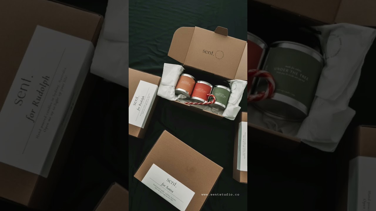 Perfect for gifting, Christmas Gift Set || @sent.studio 