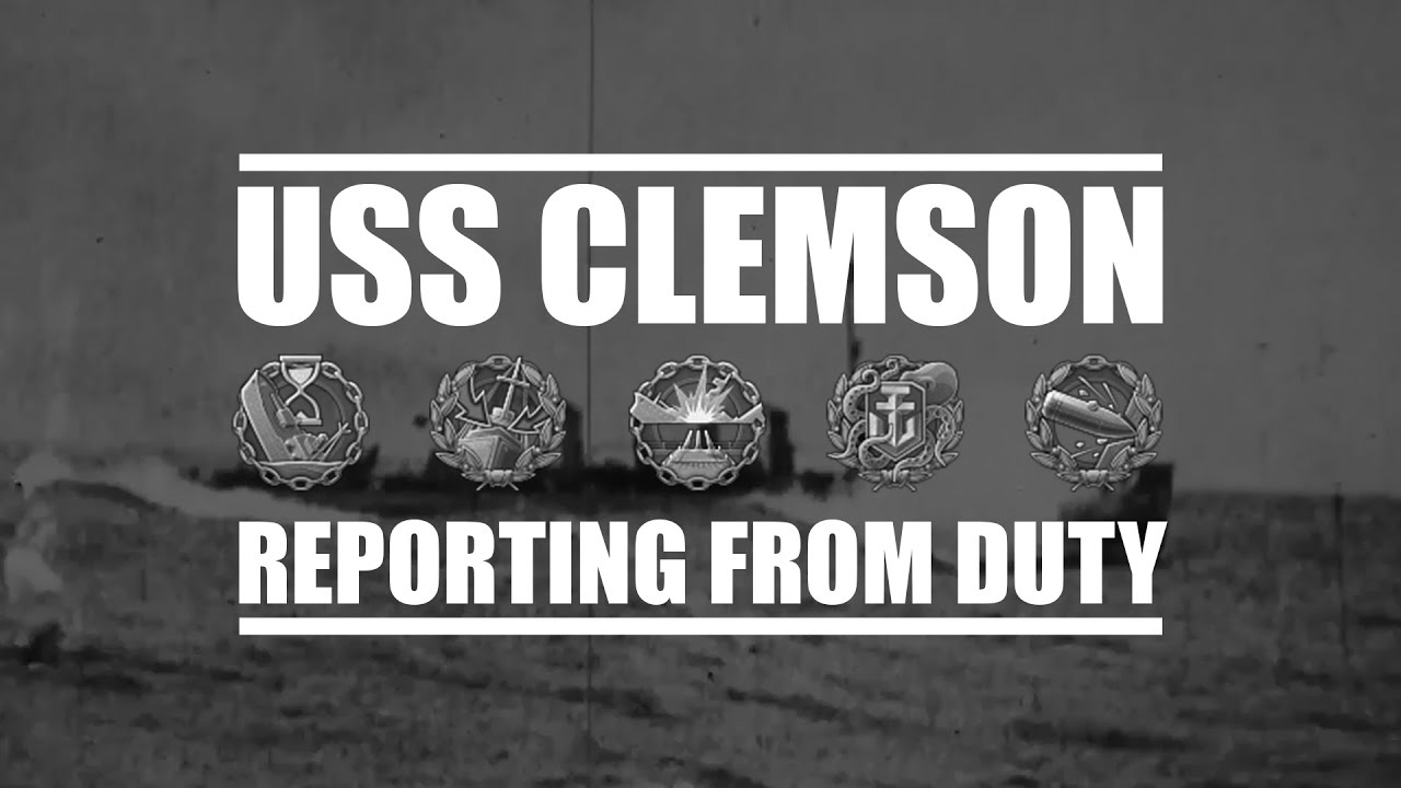 World Of Warships - USS Clemson's Report