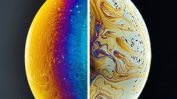 SURREAL MACRO FOOTAGE OF SOAP BUBBLES (Incredible Science)