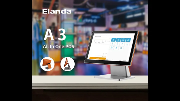Elanda A3 Android Touch Screen POS Terminal | Elegant, unique, RK3568, 2G Ram(DDR3), 16 GB eMMC,