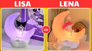 Lisa or Lena | Sanrio Kuromi or My Melody | #lisaorlena #lisaandlena #lisa #lena