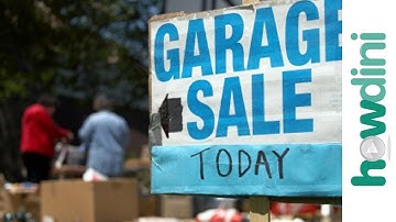 How to have a successful garage sale or yard sale