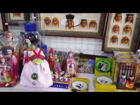 Где купить корейские подарки и сувениры?