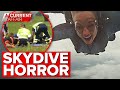 Footage Shows paramedics reviving Joan Murray after sky diving accident,She was covered with ants and everyone assumed she was death(WARNING EXTREMELY GRAPHIC)