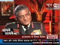 General V K Singh in Aamne Samne Part 4