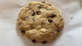 Microwave Chocolate Chip Cookie