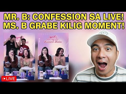 MR B GINULAT ANG FANS SA LIVE NI MS B SA SAGOT NITO!