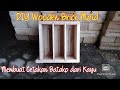 Diy wooden brick mold  membuat cetakan batako dari kayu  woodworking  nina taristiana