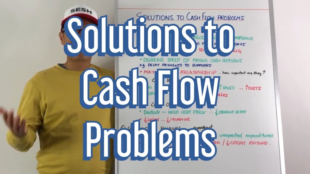 how to solve cash flow problems